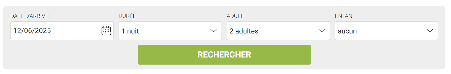 Exemple widget résa hotels